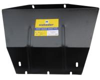 Защита Motodor для картера, КПП и РК (три части) Chevrolet Niva (2002-2008)