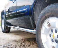 Пороги труба d76 (вариант 1) CHEVROLET Tahoe 2006-2012