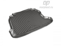 Автомобильный коврик багажника Норпласт для Chevrolet Viva (2004-2008), полиуретановый