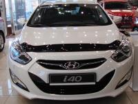 Дефлектор капота Hyundai i40 (2011-) (темн.)