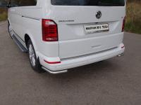 Защита задняя (уголки) 42,4 мм для Volkswagen Multivan (T6) 2015-