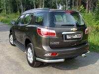 Защита задняя (уголки) 76,1 мм для Chevrolet Trailblazer 2013-