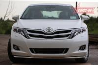 Защита переднего бампера труба овальная 75х42 горизонтальная Toyota Venza (2013-)