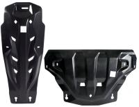 Композитная защита картера двигателя и кпп Infiniti (Инфинити) FX50/FX37/FX35 (2010-) 2 части