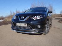 Решетка радиатора нижняя (с парктрониками) 12 мм для Nissan X-Trail (T32) 2015-2018