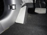 Площадки левой ноги (лист алюминий 4мм) для Mitsubishi Eclipse Cross 2018-