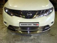 Решетка радиатора 16мм для Nissan Murano 2010-2016