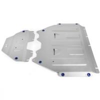 Защита картера Rival для Mercedes-Benz A200 2018-н.в., алюминий 4 мм, с крепежом, K333.3944.1