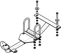 Фаркоп AvtoS для KIA Sportage Grand (2000-2004)