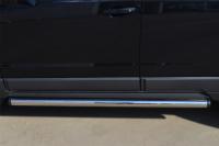 Пороги труба d63 (вариант 2) OPEL ANTARA 2012-