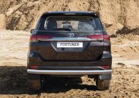 Защита заднего бампера d76 Toyota Fortuner 2017-
