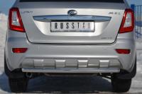 Защита заднего бампера d63 (дуга) LIFAN X60 2011-2016