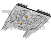 Защита Альфеко для картера двигателя и кпп Chery Tiggo FL, V-1.6,2.0 (2013-)