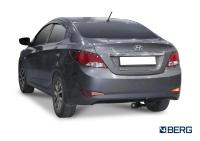 Фаркоп BERG для Hyundai Solaris I (2010-2017)