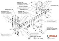 Фаркоп Imiola для Kia Carens (FC) 2000-2006