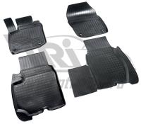 Автомобильные коврики Норпласт для Honda (Хонда) Civic (Цивик) 5D (2012-), полиуретановые