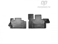 Автомобильные коврики Норпласт для GAZ Gazel Next (2016) (зад., 7-ми местная кабина; цельнометаллический фургон), полиуретановые