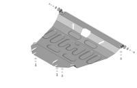 Защита Мотодор для Toyota Matrix 2008-2014