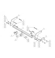Фаркоп AvtoS для Toyota RAV4 «XA50» V (2018-)