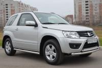 Пороги труба d63 (вариант 3) SUZUKI Grand Vitara 3дв. 2012-2016