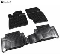 Автомобильные коврики element в салон  AUDI Q7, 2006-2015, 4 шт. (полиуретан)