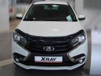 Дефлектор капота Lada X-Ray (2016-) (темн.)