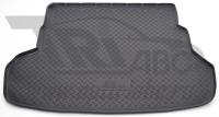 Автомобильный коврик багажника Норпласт для Kia Rio (Киа Рио) Седан (2011-), полиуретановый