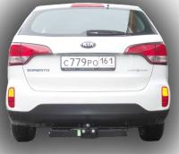Фаркоп Лидер-плюс для HYUNDAI SANTA FE (DM) 2012-...(дизель)/ KIA SORENTO 4 (XM FL) 2012-... F