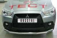 Защита переднего бампера d63 MITSUBISHI ASX 2010-2011