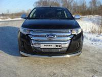 Решетка радиатора верхняя 12 мм для Ford Edge 2014-2015