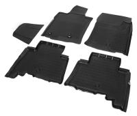 Автомобильные коврики Rival для Toyota Land Cruiser 150 Prado 5-дв. 2010-н.в., полиуретан, с крепежом, с перемычкой, 5 шт., 15704001