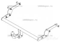 Фаркоп АвтоСила для Renault Sandero Stepway II (2013-2022)