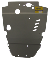 Защита алюминиевая Мотодор Mitsubishi Outlander XL  2007-2012