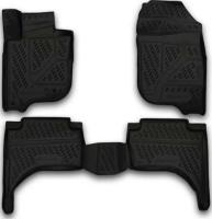 Автомобильные коврики element 3D в салон MITSUBISHI L200, 2015-, 4 шт. (полиуретан)