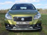 Решетка радиатора 12 мм для Suzuki SX4 2013-