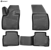 Автомобильные коврики element 3D в салон для GEELY Atlas Pro 2021 -, 4шт. (полиуретан)