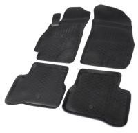 Автомобильные коврики Rival для Hyundai Accent 2005-2013, полиуретан, с крепежом, 4 шт., 12311001