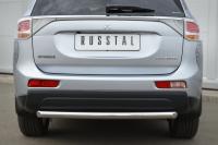 Защита заднего бампера d63 (дуга) MITSUBISHI Outlander 2012-2014