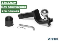 Вставка усиленная (квадрат 32х32мм, без занижения) под американский фаркоп