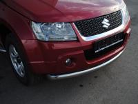 Защита переднего бампера d76 SUZUKI Grand Vitara 5 дв. 2008-2011