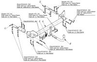 Фаркоп Imiola для Opel Insignia универсал sport tourer (2017-)