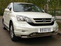 Защита переднего бампера d63/42 (дв.2,0) HONDA CR-V 2010-2012