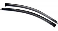 Дефлекторы боковых окон Citroen (Ситроен) Berlingo (2008-) (2 шт) (темный)
