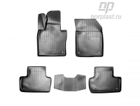Автомобильные коврики Норпласт для Volvo XC60 II 3D (2017), полиуретановые