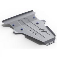 Защита картера и КПП Rival для Mercedes-Benz Viano 4WD 2011-2014, алюминий 4 мм, с крепежом, 333.3910.1