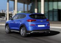 Защита заднего бампера d42 уголки для KIA Sportage 2018-, GT-Line