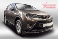 Защита переднего бампера труба d42 Toyota RAV-4 (2013-)