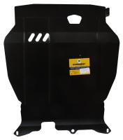 Защита Motodor для картера и кпп Mitsubishi Outlander XL (2007-2012)