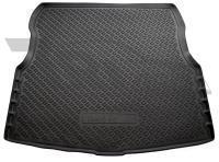 Автомобильный коврик багажника Норпласт для Nissan Almera (Ниссан Альмера) Седан (RU) G11 (2013-), полиуретановый