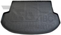 Автомобильный коврик багажника Норпласт для Hyundai Santa Fe (Хёндай Санта Фе) (DM) (5 мест) (2012- / 2015-), полиуретановый